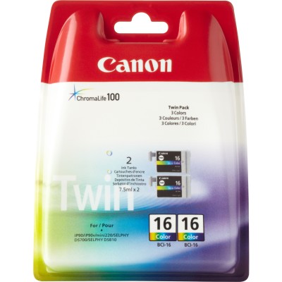 Nastro Canon Cartuccia d'inchiostro colore BCI-16cl 9818A002 Trasferimento Termico