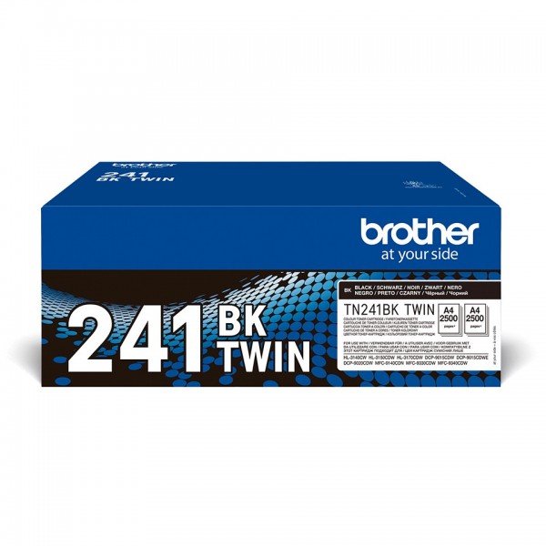 Multipack Brother nero TN-241BKTWIN 241 2500 Pagine