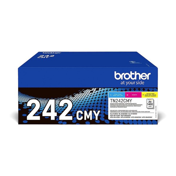 Multipack Brother ciano / magenta / giallo TN-242CMY 242 ~4200 Pagine