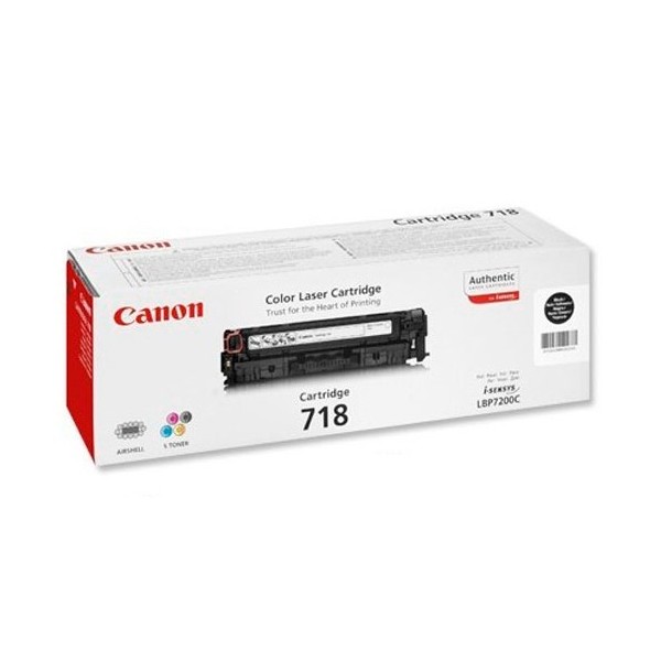 Multipack Canon nero 718 BKVP 2662B017