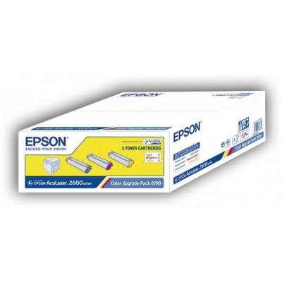 Multipack Epson ciano   magenta   giallo C13S050289 S050289 3 cartucce  S050232 + S050231 + S050230