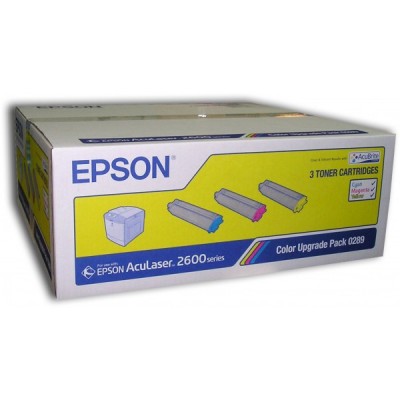 Multipack Epson ciano   magenta   giallo C13S050289 S050289 3 cartucce  S050232 + S050231 + S050230