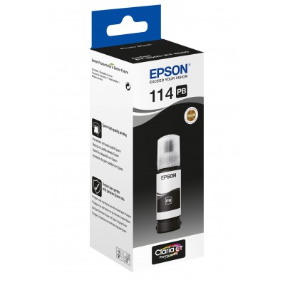 Cartuccia Epson d'inchiostro Nero (Foto) C13T07B140 114 70ml