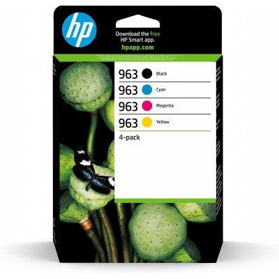 Multipack HP nero   ciano   magenta   giallo 6ZC70AE 963