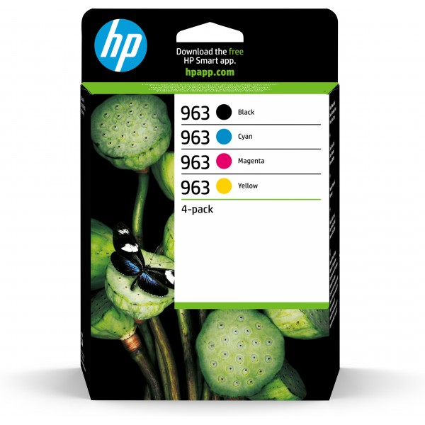 Multipack HP nero / ciano / magenta / giallo 6ZC70AE 963