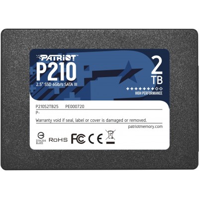 SSD SATA III Patriot Memory P210 2.5" 2TB