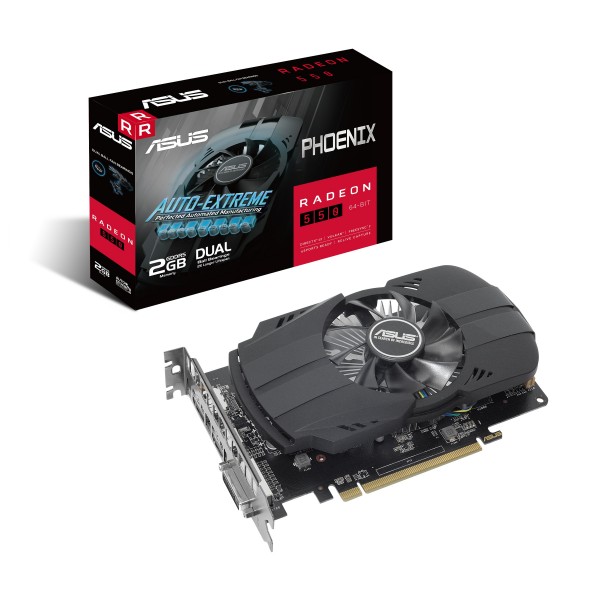 Scheda Video Asus Radeon RX 550 2 GB GDDR5