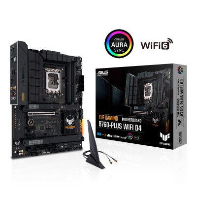 Scheda Madre ASUS TUF GAMING B760-PLUS WIFI D4 LGA 1700 ATX