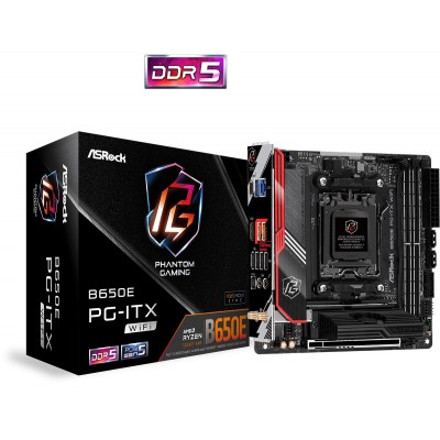 Scheda Madre Asrock B650E PG-ITX WiFi AM5 Mini-ITX