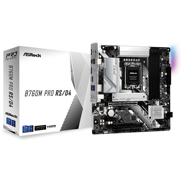 Scheda madre ASROCK B760M PRO RS/D4 socket 1700