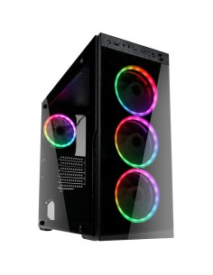 Case Kolink Horizon RGB Midi-Tower Tempered Glass Nero