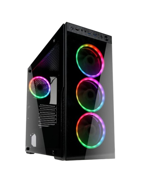 Case Kolink Horizon RGB Midi Tower Vetro Temperato Nero