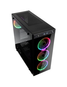 Case Kolink Horizon RGB Midi-Tower Tempered Glass Nero