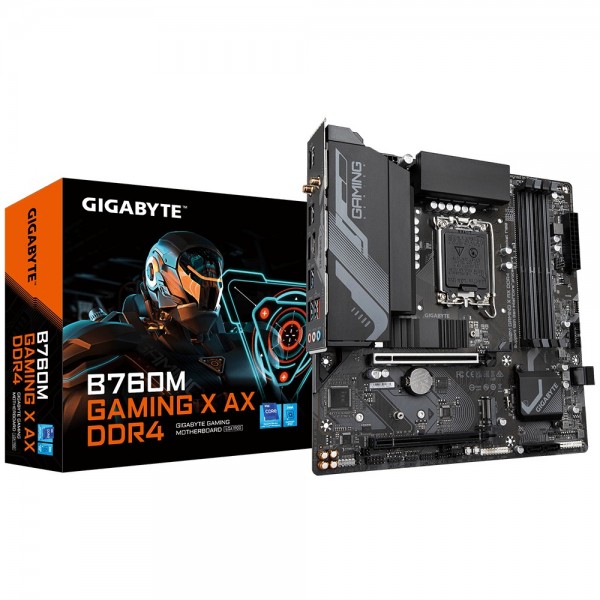 Scheda madre GIGABYTE GA-B760M GAMING X AX DDR4 socket 1700