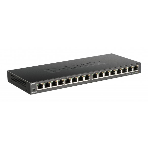 Switch D-Link DGS-1016S Gigabit Ethernet 10/100/1000 Nero