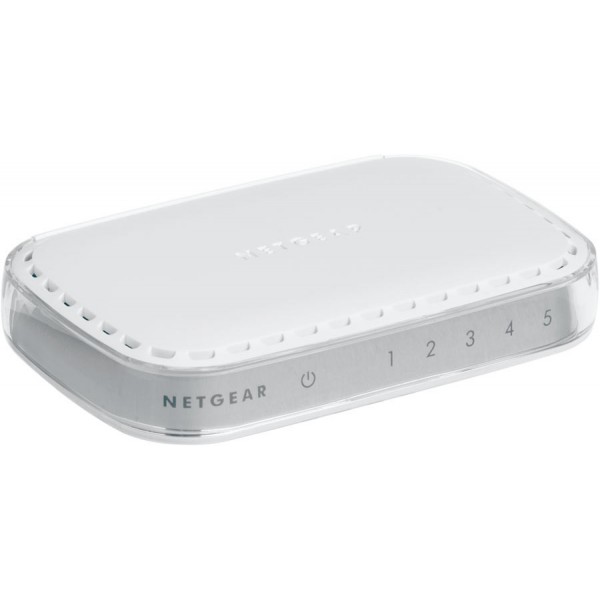 Switch NETGEAR GS605-400PES Non gestito L2 Gigabit Ethernet 10/100/1000 Bianco