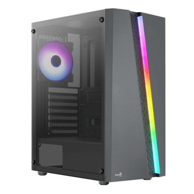 Case Aerocool Blade V1 Midi-Tower Vetro Temperato Nero