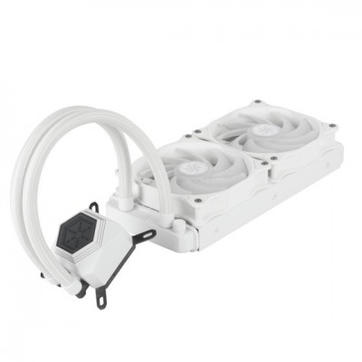 Dissipatore a Liquido SilverStone Permafrost PF240W-ARGB 240 mm Bianco