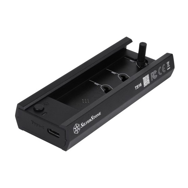 SilverStone TS16 SSD Docking Station M.2 SATA 6Gb/s PCIe 3.0 (NVMe) SST-TS16