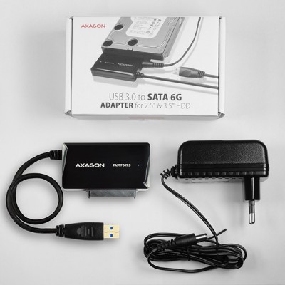 Adattatore per Hard Disk AXAGON FASTPort3 USB3.0 HDD SSD ODD SATA 6G