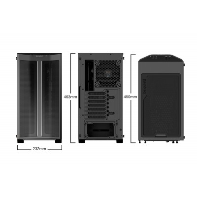 Case be quiet! Pure Base 500 FX Midi-Tower Nero