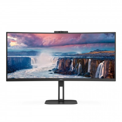 Monitor AOC CU34V5CW Nero 34" Curvo 100Hz FreeSync VA  DP HDMI