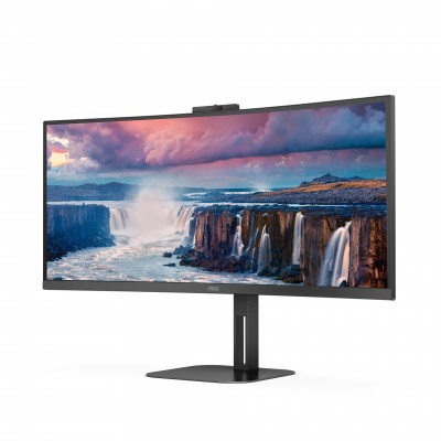 Monitor AOC CU34V5CW Nero 34" Curvo 100Hz FreeSync VA  DP HDMI