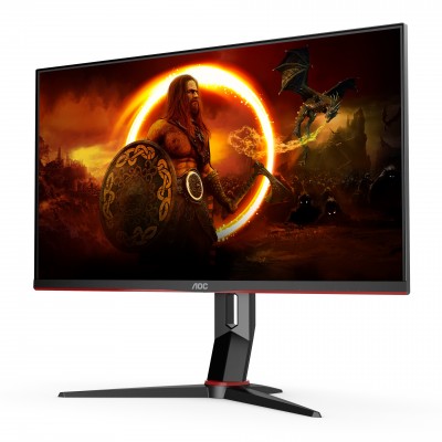 Monitor AOC U28G2XU2 BK 28'' UltraHD 4K IPS HDR Adaptive-Sync Nero Rosso