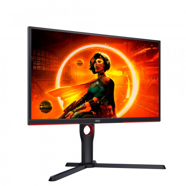 Monitor Gaming 25G3ZM/BK AOC 25'' 240 Hz FreeSync VA DP 2xHDMI  Nero/Rosso