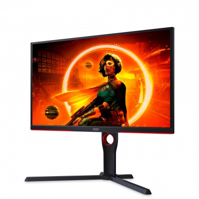 Monitor Gaming 25G3ZM BK AOC 25'' 240 Hz FreeSync VA DP 2xHDMI  Nero Rosso