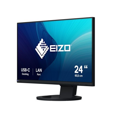 Monitor EIZO FlexScan EV2490-BK 24'' FullHD 60 Hz USB-C IPS LED Nero