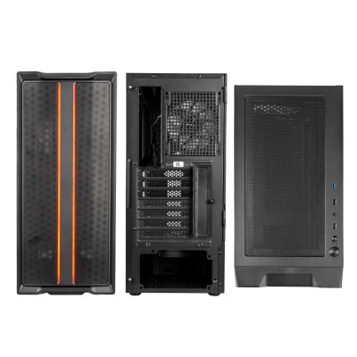 Case Kolink Inspire K12 ARGB Midi-Tower Nero