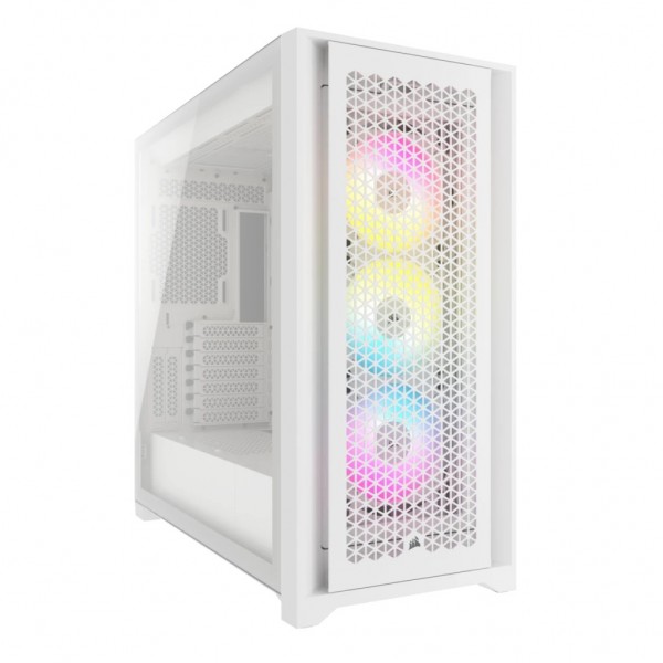 Case Corsair iCUE 5000D RGB Airflow Midi-Tower Vetro Temperato Bianco