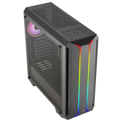 Case Aerocool Skyline ARGB V2 Midi-Tower nero