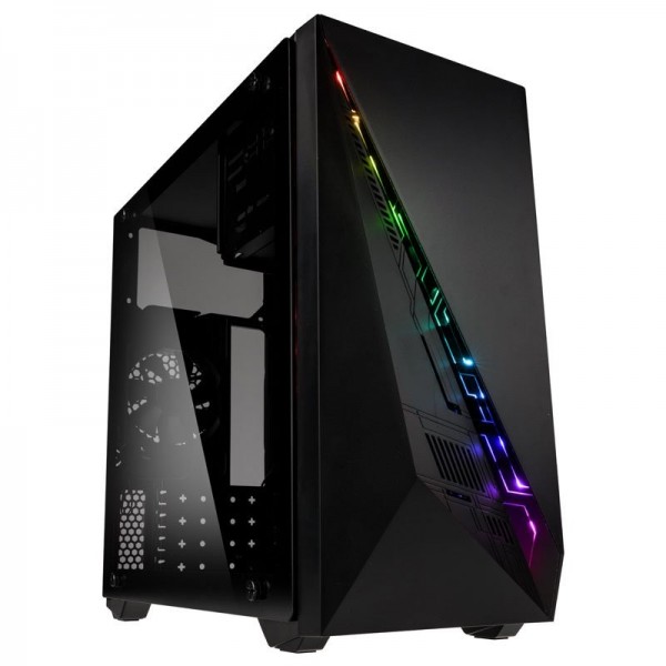 Case Kolink Inspire K2 A-RGB Micro-ATX Vetro Temperato Nero