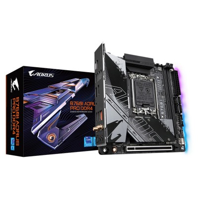 Scheda madre GIGABYTE GA-B760I AORUS PRO DDR4 socket 1700