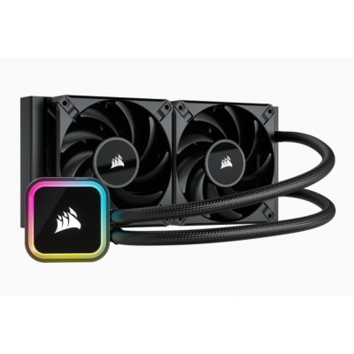 Dissipatore a liquido Corsair iCUE H100i RGB Elite 240 mm nero