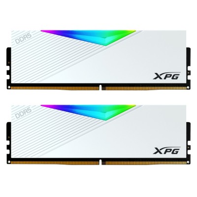 Ram ADATA XPG Lancer RGB 32GB (2x16) DDR5 5600MHz Bianco CL36 XMP 3.0 EXPO