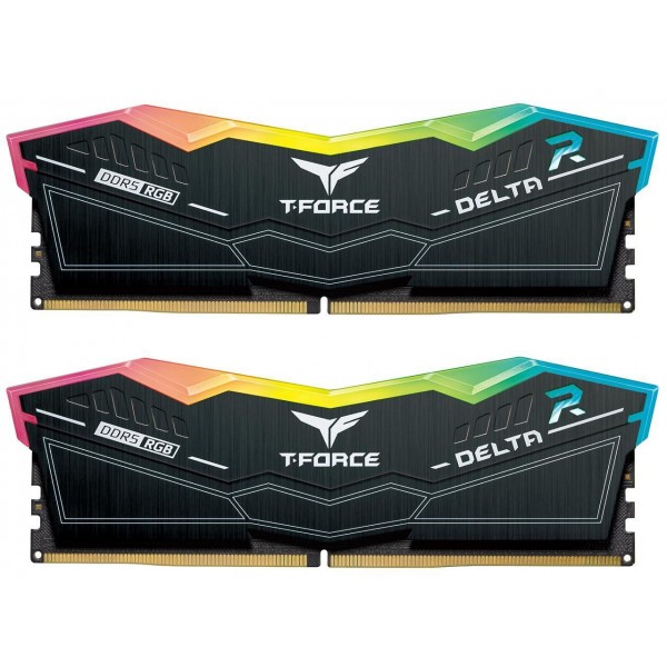 Ram TEAM GROUP DELTA DDR5 7200MHz 32GB (2x16) RGB XMP 3.0 CL34 NERO