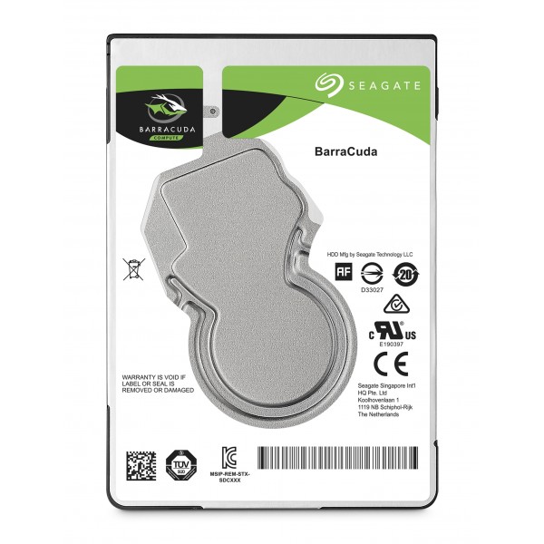 HDD Seagate BarraCuda SATAIII 6G 5400 U/min 2,5" 5 TB