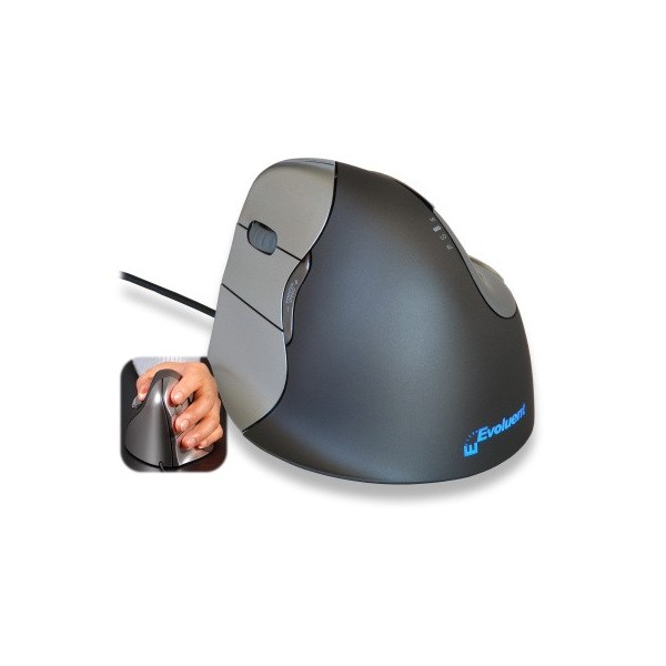 Mouse Evoluent Vertical 4 LH nero