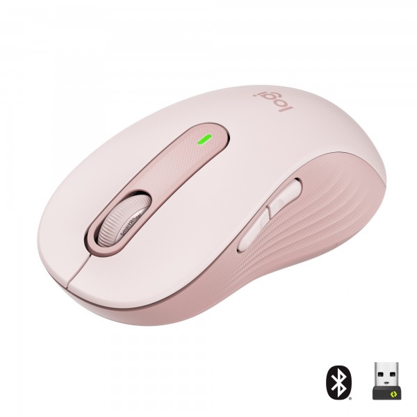 Mouse Logitech Signature M650 L Wireless  Rosa