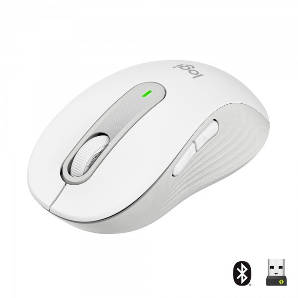 Mouse Logitech Signature M650 Wireless bianco