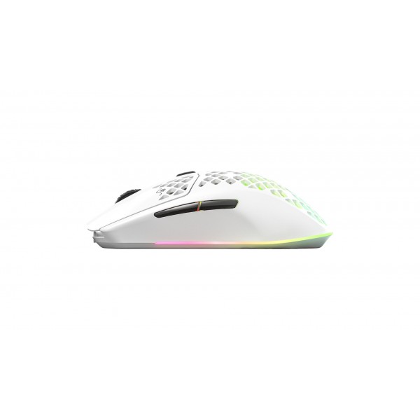 Mouse SteelSeries Aerox 3 Wireless Snow 2022