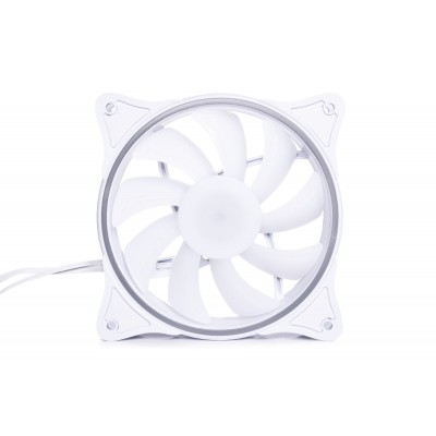 Ventola Alphacool Rise Aurora PWM 120 mm bianco