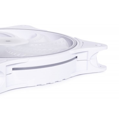 Ventola Alphacool Rise Aurora PWM 140 mm bianco