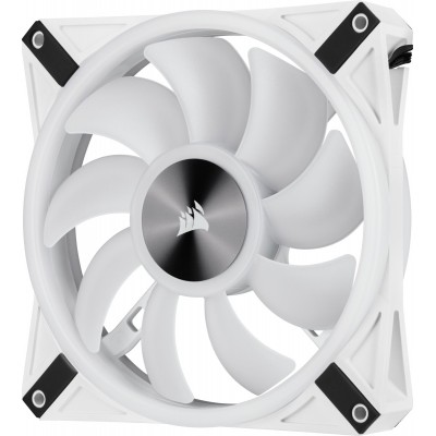 Ventola Corsair iCUE QL140 RGB PWM 2pack con controller RGB 140 mm bianco