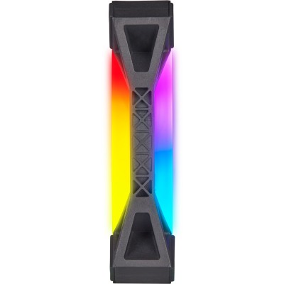 Ventola Corsair iCUE QL140 RGB PWM 140 mm nero