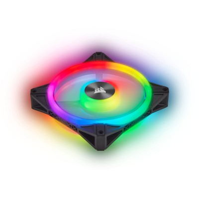 Ventola Corsair iCUE QL120 RGB PWM 120 mm nero