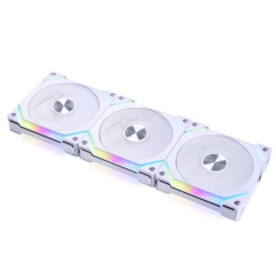 Ventole Lian Li UNI FAN SL120 V2 ARGB PWM kit da 3 120 mm bianco